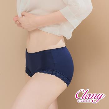 【可蘭霓Clany】微性感蕾絲抗敏M-XL內褲 (海軍藍 2171-57)