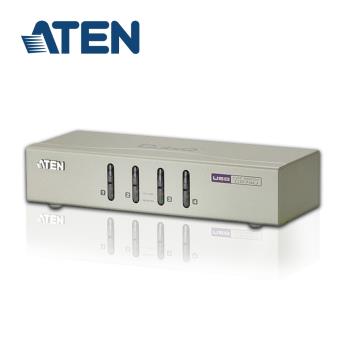 ATEN 4埠 USB KVM多電腦切換器 - 支援喇叭麥克風 (CS74U)