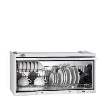 (全省安裝)喜特麗80公分臭氧電子鐘懸掛式JT-3808Q同款)烘碗機白色JT-3680QW