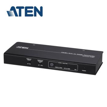 ATEN 4K HDMI / DVI轉HDMI訊號轉換器 - 具備音訊獨立輸出功能 (VC881)