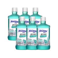 百齡Smiling 護牙周到漱口水750mlx6瓶-沁涼薄荷