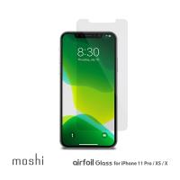 Moshi AirFoil Glass for iPhone 11 Pro/XS/X 清透強化玻璃螢幕保護貼