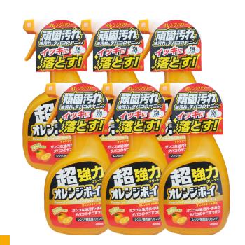 日本 第一石鹼 柑橘精華強力去汙萬用噴霧 400ml 6入組