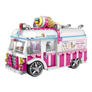 LOZ mini 鑽石積木-1112 冰淇淋車