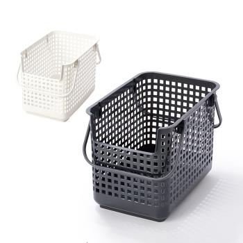 日本LIKE IT 北歐風可堆疊凹型收納洗衣籃