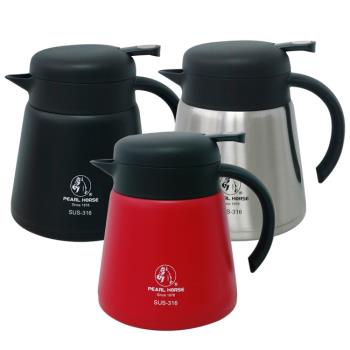 【日本寶馬】#316不鏽鋼800ml保溫保冷咖啡壺(SHW-CF-800)