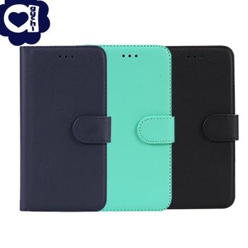 亞古奇 Samsung Galaxy Note 10+ (6.8吋) 柔軟羊紋二合一可分離式兩用皮套 細緻皮質觸感 手機殼/保護套-藍綠黑