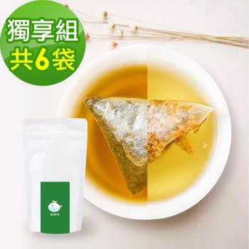 KOOS-韃靼黃金蕎麥茶+清韻金萱烏龍茶-獨享組各３袋(10包入)