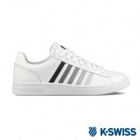 K-SWISS Court Winston休閒運動鞋-男-白/黑/灰(06154-191)