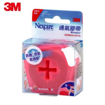 3M 膚色通氣膠帶1吋貼心即用包 (1捲)