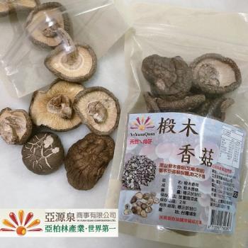 【亞源泉】埔里高山椴木香菇-大朵 80g (椴木香菇有柄捲彎形) 1包$550