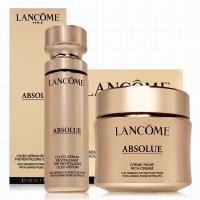 LANCOME蘭蔻 絕對完美黃金玫瑰修護乳霜60ml+黃金玫瑰修護精華30ml(豐潤版)