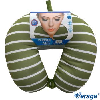 英國 Verage 四合釦雙色按摩頸枕 (G橄欖綠)