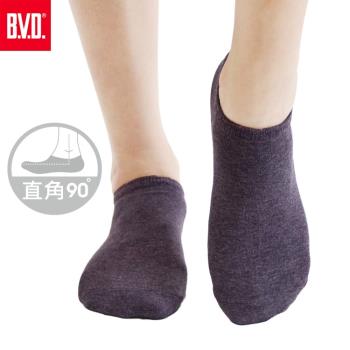 【BVD】懷舊細針低口直角女襪4雙組(B244襪子-女襪)
