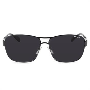 POLICE 義大利 霧面鏡腳質感造型太陽眼鏡(黑) POS8760-530P