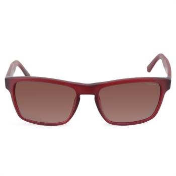 POLICE 義大利 品牌造型鏡腳太陽眼鏡(紅)POS1858-LOOM