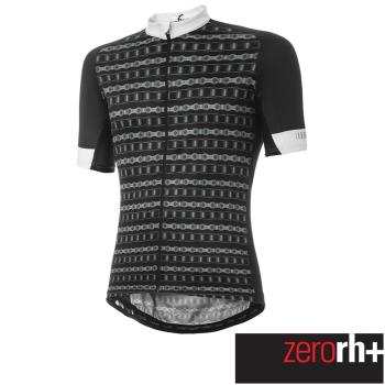 ZeroRH+ 義大利鐵鍊系列男仕專業自行車衣(黑) ECU0636_29P