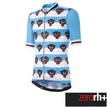 ZeroRH+ 義大利美式復古刺青圖騰系列男仕專業自行車衣(藍) ECU0632_39P