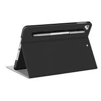 Switcheasy Coverbuddy Folio for iPad 9.7吋 (2018) 皮革掀蓋保護皮套-黑色/白色