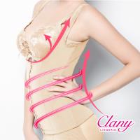 【可蘭霓Clany】560丹重機能雕塑美體M-3XL塑身衣(春漾膚 1925-11)