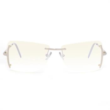 【EXTe】義大利風潮個性鏡框太陽眼鏡(透黃)EX551-01
