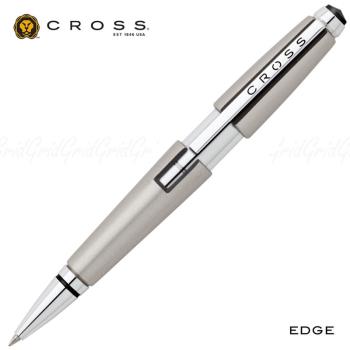 美國 Cross高仕 Edge系列 創意伸縮筆款 鈦銀鋼珠筆