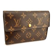 LV M61202 經典字紋六卡大中夾(展示品)