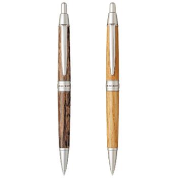 日本UNI純麥芽PURE MATE原木鉛筆0.5mm自動鉛筆M5-1025(筆桿由退役橡木酒桶之木材製)木頭鉛筆