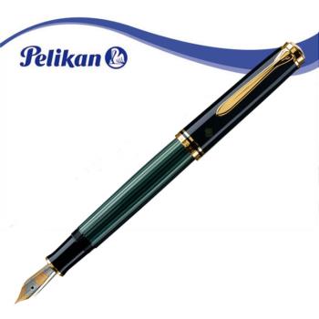 Pelikan 德國百利金 PL-M400 綠條紋鋼筆
