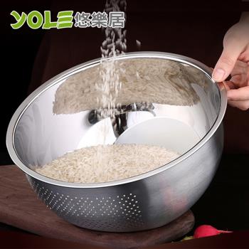 YOLE悠樂居-德國SSGP304不鏽鋼瀝水籃洗米器