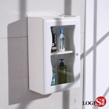LOGIS 30CM朵娜單門防水浴櫃化妝櫃 吊櫃 櫥櫃 C1006