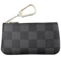 Louis Vuitton LV N60155 POCHETTE 黑灰棋盤格紋鑰匙零錢包 現貨