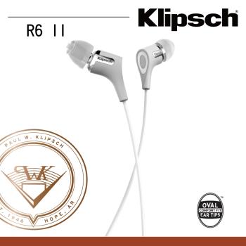 美國Klipsch R6 II 耳道式耳機 - White
