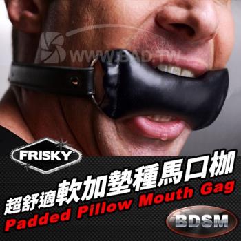 壞男情趣 美國大廠XR Padded Pillow Mouth Gag 超舒適軟加墊種馬口枷 BDSM精品