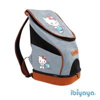 【IBIYAYA依比呀呀】HELLO KITTY 單寧瘋輕量寵物前/後背包 (FC1631-KT)
