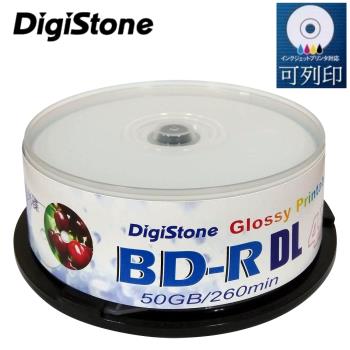 DigiStone A+ 藍光 Blu-ray 4X BD-R DL 50GB 亮面相片滿版可印片X25片