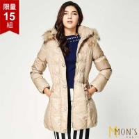 MONS 北歐芬蘭國際櫃皮草羽絨大衣