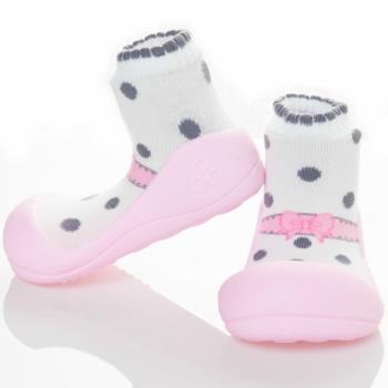 韓國Attipas快樂學步鞋-芭蕾粉紅