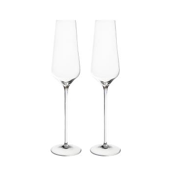 【ROGASKA 盧斯卡】歐洲頂級水晶-極光奧瑞亞-經典款香檳杯250ml無鉛 (氣泡酒) 水晶杯