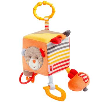 德國NUK絨毛玩具-小熊方塊玩偶