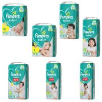 Pampers幫寶適尿布 日本境內綠幫彩盒版NB/S/M/L/XL(黏貼/褲型箱購)