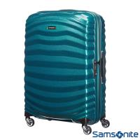 Samsonite新秀麗 28吋Lite Shock極輕Curv 四輪拉桿頂級硬殼箱(孔雀藍)-98V*01003