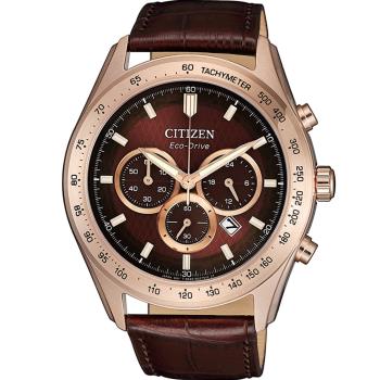 CITIZEN 星辰 光動能計時腕錶(CA4452-17X)43mm