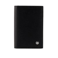 MONTBLANC 萬寶龍Westside系列牛皮名片/卡片夾(黑色) 114697