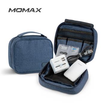 【i3嘻】MOMAX 1-World 手提3C 收納包(SR5)-藍