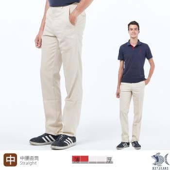 NST Jeans 托斯坎尼 暖米色斜口袋休閒長褲(中腰) 390(5741) 夏季薄款