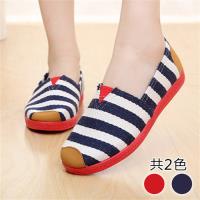 【Alice 】(現貨+預購)春意盎然條紋好穿休閒鞋