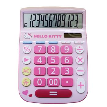 【E-MORE】Sanrio典藏系列-Hello Kitty 12位數計算機KT-900