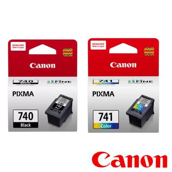 Canon PG-740+CL-741 原廠墨水組(1黑1彩)