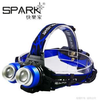 SPARK 雙眼變焦38W高亮度充電式頭燈 H018